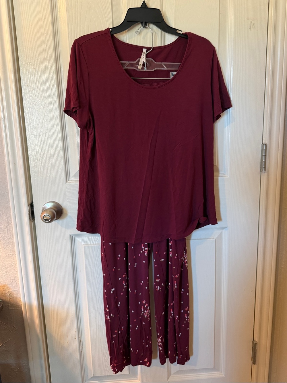Soma Cool Nights Lounge Pajama PJ Set in Large